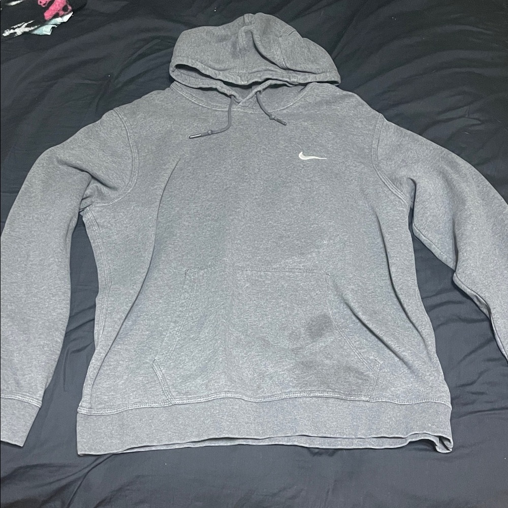 Men's Gray Nike Hoodie